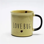 435 cm3 hurtowy wydrukowanie biedronki prosty styl stały kolor ceramiczny kubek do kawy